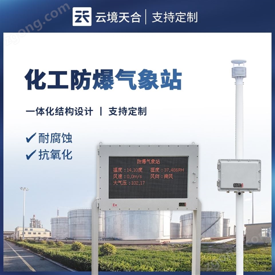 大屏防爆氣象站視頻